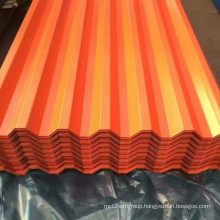 Prepainted Galvalume corrugated Steel Sheet PPGL For Wall Profile Building Construction AZ30-AZ275 Roofing Sheets